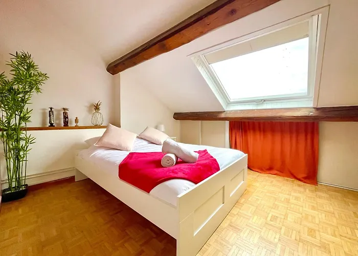 Bngo I Le Spacieux I 9 Personnes, Climatisation, Parking Gratuit, 3 Chambres, 6 Lits, Gare Partdieu, Centre De *