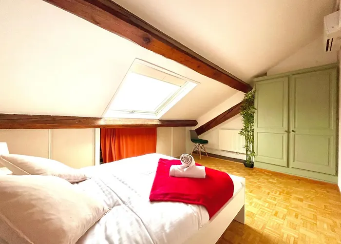 Bngo I Le Spacieux I 9 Personnes, Climatisation, Parking Gratuit, 3 Chambres, 6 Lits, Gare Partdieu, Centre De דירה *