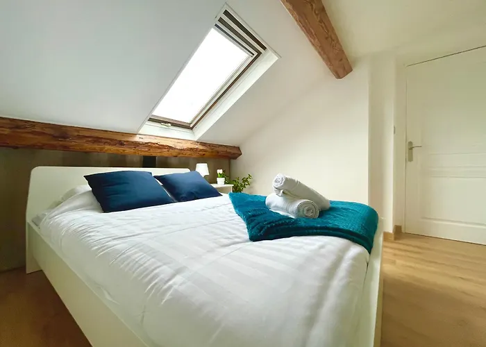 Bngo I Le Spacieux I 9 Personnes, Climatisation, Parking Gratuit, 3 Chambres, 6 Lits, Gare Partdieu, Centre De * ליון