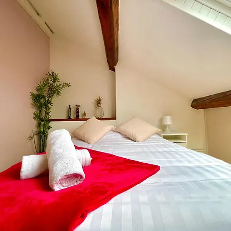 Daire Bngo I Le Spacieux I 9 Personnes, Climatisation, Parking Gratuit, 3 Chambres, 6 Lits, Gare Partdieu, Centre De *