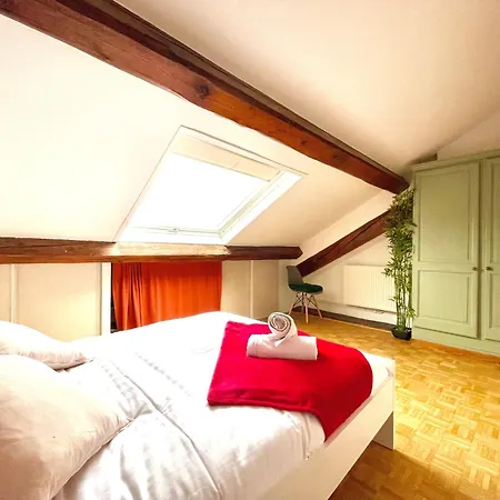 Bngo I Le Spacieux I 9 Personnes, Climatisation, Parking Gratuit, 3 Chambres, 6 Lits, Gare Partdieu, Centre De Διαμέρισμα *