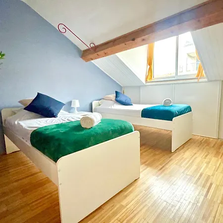 Διαμέρισμα Bngo I Le Spacieux I 9 Personnes, Climatisation, Parking Gratuit, 3 Chambres, 6 Lits, Gare Partdieu, Centre De Λυών