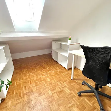 Bngo I Le Spacieux I 9 Personnes, Climatisation, Parking Gratuit, 3 Chambres, 6 Lits, Gare Partdieu, Centre De Διαμέρισμα *